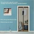 thumbnail image 4 of Puerta mosquitera magnética para patio, cortina de malla resistente con cierre automático, transpirable y resistente al desgarro para una fácil instalación en áreas de patio, terraza y balcón (90 x, 4 of 5