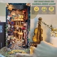 thumbnail image 2 of Kit de rincón para libros de bricolaje Spilay Magical Night Alley con luces LED, 2 of 8