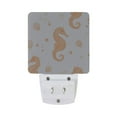 thumbnail image 5 of Yayeee LED Plug in Night Light for The Home with Auto Dusk to Dawn Light Sensors, 2 Pack, White Seahorse, 5 of 6