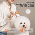 thumbnail image 4 of VOSOV Dog Grooming Clippers - Low Noise 2-Modes High Power & Electric Quiet, Cordless Dog Grooming Kit with 180 mins Rechargeable Battery, Adjustable Size Blades & Guard Combs Brush for Dogs Cats Pets, 4 of 7