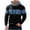 Blue, variant on qafoshin Mens Color Block Hoodies Fashion Long Sleeve Hooded Sweatshirts Fall Winter Casual Loose Pullover Tops with Pocket