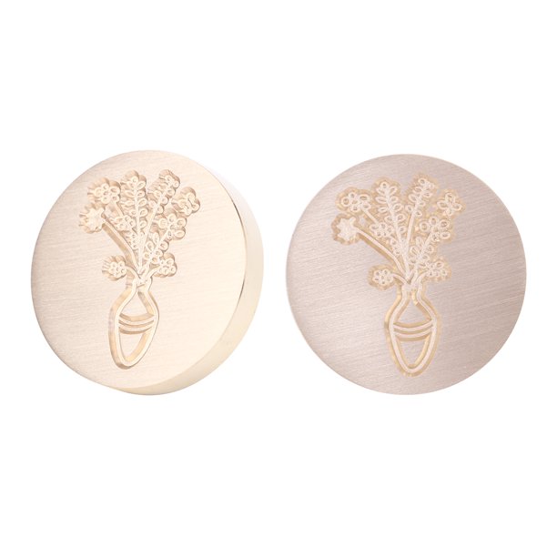 Cuadros Decorativos Florero retro lacre sello de cera cabeza fuego pintura para tarjeta DIY sobre (HP03) Likrtyny embutido en tela