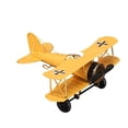 thumbnail image 3 of SHISUYAN 1Set Mini Desktop Ornament Aircraft Models Retro Style Metal Christmas Tree Hanging, 3 of 8
