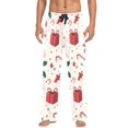 thumbnail image 7 of FORMRS Mens Pajama Pants with Pockets Sleepwear Lounge Bottoms Sizes S-2XL, Red Christmas Gift Pattern, 7 of 7