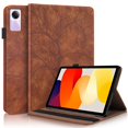thumbnail image 1 of Arbre 3D Embossé pour Xiaomi Redmi Pad RedMiPad Tablette Funda 10.61 Support à Rabat Étui Souple en TPU pour Funda Redmi Pad SE Étui Tablette RX Brun Redmi Pad 10.61 Pouces, 1 of 6
