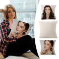 thumbnail image 2 of Throw Pillow Covers, Furenl Sublimation Pillow Personalized Pillow Cover with Picture or Text Customized Photo Pillow Customization, Pillow*1, 2 of 9