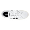 thumbnail image 3 of Tenis adidas Mujer Dama Casual Blanco Daily 4.0 multicolor 2,5 MX, 3 of 8