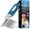Blue, variant on Poodle Pet Dog Dematting Comb Hair Tool with Stainless Steel Safety Blades, Purple