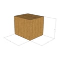 thumbnail image 3 of 7x6x6 Kraft Brown Corrugated Shipping Boxes, 32 ECT Single-Wall, Qty 25, 3 of 3