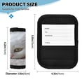 thumbnail image 3 of WOBOGO White Cat Luggage Handle Wrap 4Pcs Made of Neoprene is Soft and Flexible Suitable for Many Bags Shoulder Pads., 3 of 6