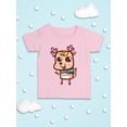 thumbnail image 3 of Happy Smiley Deer T-Shirt Infant -Image by Shutterstock,  18 Months, 3 of 4