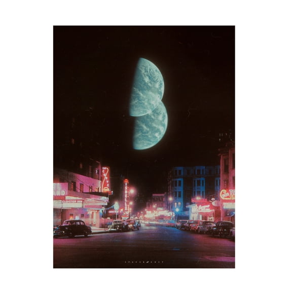 Trademark Fine Art spacerocket art 537 Canvas Wall Art