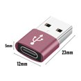 thumbnail image 4 of 2x Adaptador USB 3.1 Tipo C A 3.0 Datos+Carga () Rosa, 4 of 8