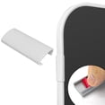 thumbnail image 4 of DYNWAVECA Pickleball Paddle Edge Decor Edge Weight for 16mm Thickness Rackets Decorative Buckle Pickleball Racquet Accessory for Social white, 4 of 6