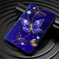 thumbnail image 4 of Allytechgroup Stylish Case for Apple iPad 11th Generation 11" 2025 & iPad 10th Generation 10.9" 2022, PU Leather Flip Tablet Cover with Stand, Auto Sleep/Wake, Protective TPU Shell, Purple Butterfly, 4 of 9