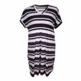 thumbnail image 1 of Ropa De Playa Ocean Pacific para Mujer, con Cuello V y Manga Kimono Ruedo Curvo Negro Talla 2EG, 1 of 4