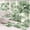 Fj4322, variant on 4 Pcs Bathroom Sets with Shower Curtain and Rugs, Kids Car Tractor Truck, Bathroom Decor Construction Cool Cute Green Shower Curtain Sets for Bathroom Decor