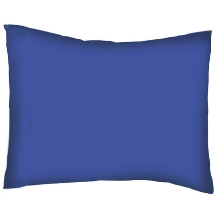Sheetworld Crib Toddler Pillow Case Cotton Flannel Royal