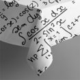 thumbnail image 5 of Math Equations Geometry Icons White Pattern Square Tablecloth,Waterproof Square Table Cover,Wipeable Spillproof Washable Table Cover for Home Kitchen Party Decor 52"x52"(132x132cm), 5 of 6