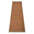 thumbnail image 3 of Rugsotic Carpets Eco-Friendly Woven Hand Woven Kilim Flat Weave Orange Solid Area Rug, 2'6''x6' Runner, Antimicrobial, 3 of 5