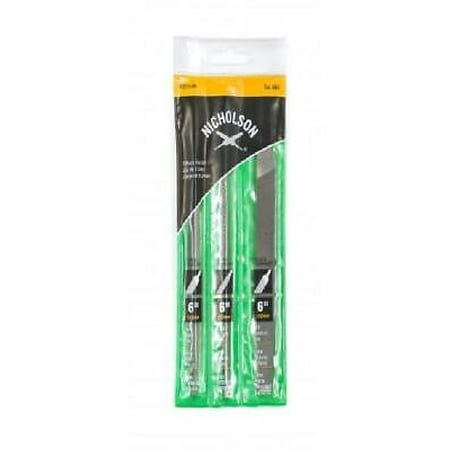 

1pk Nicholson 22015 Mill Bastard File Pack 3 Piece
