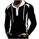thumbnail image 2 of pstuiky manga larga de hombre, Sudadera con capucha, manga larga, botones y bolsillo para hombre camisetas de hombre xxxl, 2 of 8