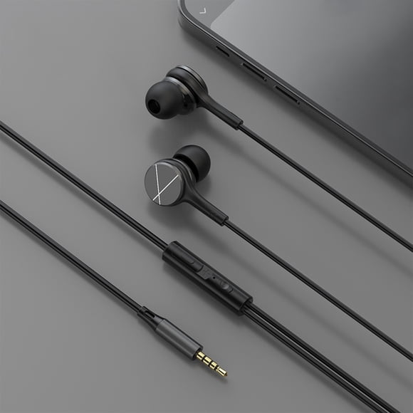 Auriculares deportivos con cancelación de ruido, Negro