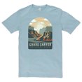 thumbnail image 2 of Big Size Grand Canyon National Park Cotton Short Sleeve Deluxe Jersey Graphic Shirt - Blue Mist XL, 2 of 4