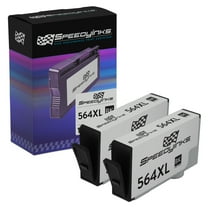 SPEEDYINKS Compatible Ink Cartridge Replacement for HP 564XL CN684WN High Yield (Black, 2-Pack)