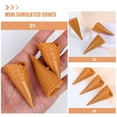 thumbnail image 2 of 15 Uds. Cono de helado vacío modelo Mini cono de helado conos de helado artificiales, 2 of 5