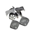 thumbnail image 2 of crativent Roulettes Pivotantes Robustes 2 Pcs pour Bagage et Valise avec Rouleau de Voyage à Roulement Fluide A78 Gris 5,3 cm 1 Ensemble, 2 of 5