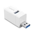 thumbnail image 2 of Sidaley Hub USB 3,0 para portátil, divisor USB inalámbrico, extensor para portátil de 3 puertos, PC, ordenador, concentrador de carga USB 2,0 para Juegos de teclado y mouse para computadora Blanco, 2 of 6