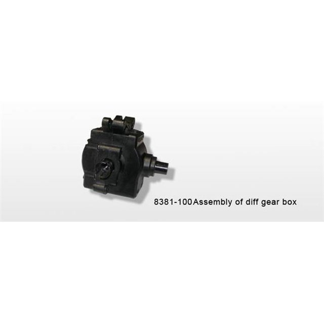 DHK Hobby DHK8381-100 Differential Gear Box Assembly - Hunter BL & Maximus