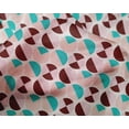 thumbnail image 4 of oneOone Silk Tabby Fabric Circle Geometric Print Fabric By Yard 42 Inch Wide, 4 of 4