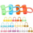 thumbnail image 6 of WEAVILUX Durable Silicone Straw Stopper Assorted Colors for Safe Drinking 50Pcs, 6 of 8