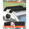 thumbnail image 6 of KFFKFF Soft Roof Rack Pads, 31.5" Universal Car Roof Rack Pad, 176 lbs Load Capacity Carrier with 4 Tie-Down Straps, 2 Quick Loop Straps & Storage Bag for Kayak, SUP, Canoe, Snowboard, Paddle Board, 6 of 9