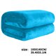 thumbnail image 4 of Manta de forro polar de color liso de 100x140 cm, suave, de microfibra de poliéster, para cama, sofá, todas las estaciones, ligera, transpirable, ideal como regalo (azul cielo, 1 pieza). Rkxzt, 4 of 9