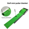 thumbnail image 1 of LJNYFDC Golf Putting Mat 1 Set Golf Putting Mat with Ball Compact Size Non slip Golf Putting Trainer Carpet for Golf Lovers, 1 of 6