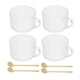 thumbnail image 1 of Juego De Tazas De Café Vintage Tazas De Té De Café De Vidrio Con Asa Tazas De Vidrio En Relieve Transparente Tazas De Té Tazas De Café De Vidrio Para, 1 of 8