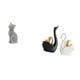 thumbnail image 1 of Elegantes Figuras De Resina De Gato Y Cisne, Esculturas Decorativas De Animales Para La Entrada, Estantería, Sala De Estar, Dormitorio, Adorno De Mesa, Artesanías Artísticas., 1 of 8