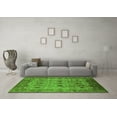 thumbnail image 3 of Ahgly Company Indoor Rectangle Oriental Green Traditional Area Rugs, 4' x 6', 3 of 4