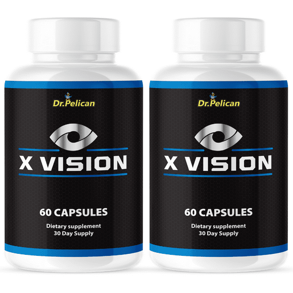 X Vision- Eye Support- 2 Bottles- 120 Capsules
