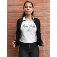 thumbnail image 2 of Burn Baby B.U.R.N T-Shirt Women -Image by Shutterstock, Female Small, 2 of 4