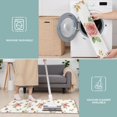 thumbnail image 6 of Pioneer Flower Floral Print Pattern Kitchen Rugs Sets Of 3,Kitchen Runner Rugs Non Skid Washable,Decorative Kitchen Floor Mats for Kitchen,Sink,Laundry,17X30 Inch + 17X47 Inch + 17X59 Inch, 6 of 6