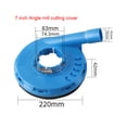 thumbnail image 4 of Housse Antipoussière pour Meuleuse d'Angle de 5 Pouces Housse Antipoussière Pratique pour Meuleuse d'Angle Housse de Protection pour Meuleuse d'Angle Domestique Convient aux Meuleuses d'Angle de Type 100/115/125, 4 of 8
