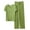 Mint Green, variant on XINC Womens Nightgowns Round Neck Set Of Autumn Thin Of Solid Color Long Sleeved Pajamas Women Casual Large Size Two Piece Set Nightdress for women