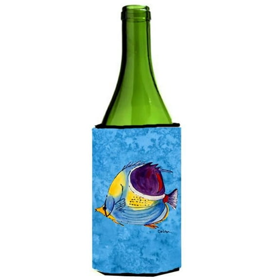 Fish Tropical Wine bottle sleeve Hugger - 24 oz.