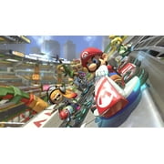 Nintendo Switch Bundle with Gray Joy Cons + Mario Kart 8 Deluxe + MightySkins Custom Console and Controller Skin Voucher - (JP Edition)