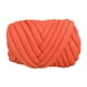 thumbnail image 2 of Hilo grueso, hilo jumbo, lavable, suave, 500 g, para crochet, trenzado, nudo voluminoso Naranja, 2 of 9