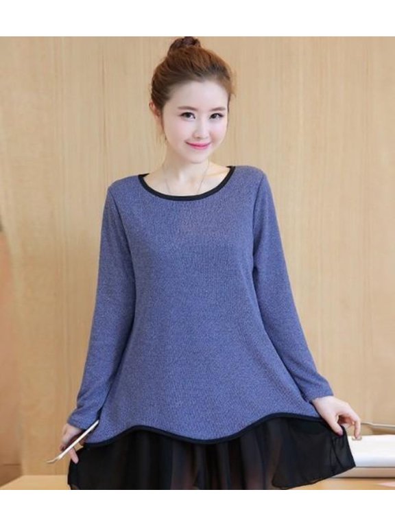 Womens Mini Dress with Ruffles
